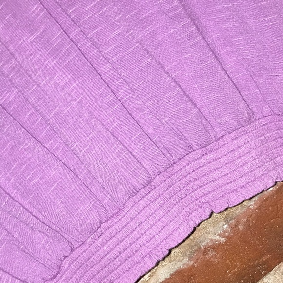 Small Lavender Boutique Blouse by "ABOUT A GIRL" | Size Small - Picture 3 of 6